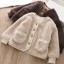 Dievčenské zimné kabát L1871 1