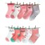Dievčenské zvieracie ponožky - 5 párov 2