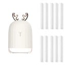 Diffuseur d'arôme avec motif animal pour parfumer votre maison Éclairage doux Réservoir 220 ml Alimentation par USB Matériau ABS et PP Dimensions 8 6