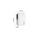 Diffuseur d'arôme Bluetooth intelligent XS-105 140 ml Désodorisant automatique avec application Réglage de l'odeur et du temps USB-C montage mural Blanc 2
