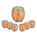 Diffuseur d'arômes avec motif d'arbre de vie et lumière LED colorée Réservoir de 120 ml Alimentation par USB Fonctionnement de 6 à 8 heures Décor 2