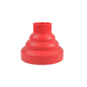 Diffuseur en silicone pour sèche-cheveux, capot universel pour le coiffage des cheveux, pliable et résistant aux hautes températures 2