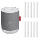 Difusor de aroma com motivo de montanha nevada para perfumar o ambiente Reservatório 500 ml Funciona até 18 horas Alimentação via USB 1