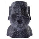 Difusor de aroma en forma de cabeza de escultura moai con niebla saliendo de la boca Depósito 220 ml Alimentación a través de USB 1