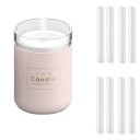 Difusor de aroma en forma de vela aromática con iluminación para perfumar la habitación Depósito de 280 ml Temporizador de hasta 4 horas 3