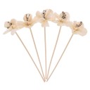 Difusor de aroma en varillas con flores 5 uds C547 1