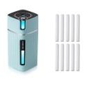 Difusor de aroma USB compacto com iluminação para perfumar o ambiente Reservatório 300 ml Funcionamento até 10 horas Potência 3 W 8