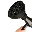 Difusor de silicone para secador universal com capa para styling de cabelos dobrável resistente a altas temperaturas para cabelos cacheados e ondulados 4