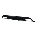 Difusore del paraurti posteriore con terminali di scarico 158 cm in plastica ABS, nero lucido, per Mercedes-Benz Classe A W176 AMG Line e A45 10