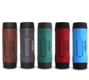Difuzor Bluetooth cu lanternă LED și carabină pentru bicicletă și rucsac Rezistent la apă și șocuri Baterie 4000 mAh Redare din microSD 17
