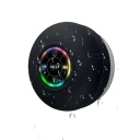 Difuzor Bluetooth pentru baie cu ventuză, IPX4, impermeabil, cu lumină LED, mini difuzor wireless cu microfon, 3W, suport de perete pentru duș 3