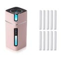 Difuzor de aromă USB compact cu iluminare pentru parfumarea camerei Rezervor 300 ml Funcționare timp de până la 10 ore Putere 3 W 15