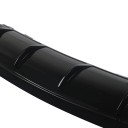 Difuzor spate cu ieșiri de evacuare stil AMG, evacuare dublă, plastic ABS, negru lucios, pentru Mercedes-Benz CLA W117/C117/X117 2012–2019 10