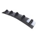 Difuzor universal pentru bara de protecție spate cu aripi duble 81,5 x 16,5 x 5,5 cm aspect carbon, bandă de protecție pentru modificarea mașinii 1