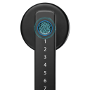 Digitaal deurslot met vingerafdruk en wachtwoord IC-kaart Tuya Smartlife App Draadloos slot voor houten en stalen deuren 35-70 mm 4