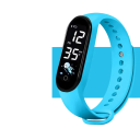 Digitaal kinderhorloge met LED-display, kleurrijk siliconen horloge voor kinderen, waterdicht polshorloge met tijd, datum en temperatuur 6