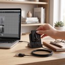 Digitaalinen intraoraalinen röntgenanturi R2 AI-analyysillä ja ohjelmistolla, USB-kaapeli 3 m, fotonilaskentateknologia, musta, hammaslääketieteeseen 5