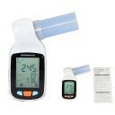 Digitaalinen spirometri SP70B Bluetoothilla FVC- ja FEV1-mittaukseen sekä PEF-infrapuna-tila LCD-näyttö 138 x 63 x 47 mm valkoinen keuhkojen 1