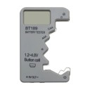 Digital batteritester BT189 LCD-display energimåler 9V AA AAA knapcellebatterier ABS-materiale universelt hjemmeværktøj 2