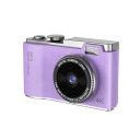 Digital Camera 64 Mpx 4K with 2.4" Display Battery Life 8 h when Shooting 800mAh Battery Compact Size 12 x 6 x 4 cm Video and Photos 3