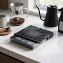 Digital Coffee and Espresso Scale with Timer, Accuracy 0.1 g, Capacity 2 kg, LED Display, Thermal Insulation Mat, Black, for Pour Over 4