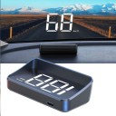 Digital HUD Projector for Windscreen 4.5x9x1.4 cm GPS Speedometer Large Letters USB-C Display Speed Display Clear Projection 1