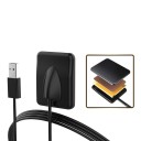 Digital intraoral röntgensensor R2 med AI-analys och programvara, USB-kabel 3 m, fotonräkningsteknologi, svart, för tandvård 3