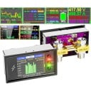 Digital kapacitetsdetektor CW20 600 A WiFi Tuya med timer och röststyrning DC 0-420 V färgdisplay svart för batterimonitorering 2