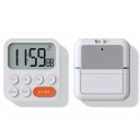 Digital Kitchen Timer Countdown Stopwatch 8.1 x 8.9 x 2.4 cm ABS Material 3