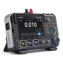 Digital Oscilloscope 3-in-1 with Multimeter and Signal Generator, Dual Channel 100 MHz, 4.3" Touch Screen, Black, for Electronics and Service 1
