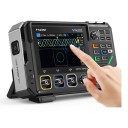 Digital Oscilloscope 3-in-1 with Multimeter and Signal Generator, Dual Channel 100 MHz, 4.3" Touch Screen, Black, for Electronics and Service 7