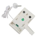 Digital Thermometer and Hygrometer with LCD Display 98 x 58 mm Outdoor Sensor 1.4 m Switching °C/°F Temperature and Humidity Measurement 3