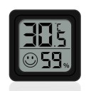 Digitale kamerthermometer met hygrometer LCD-scherm 44 x 44 mm Nauwkeurige temperatuur- en vochtigheidsmeting Draagbare binnenmeter 4