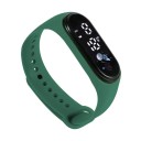 Digitale Kinderuhr mit LED-Anzeige, bunte Silikonuhr für Kinder, wasserdichte Armbanduhr mit Uhrzeit, Datum und Temperatur 8