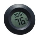 Digitale kleurenthermometer en hygrometer, diameter 45 mm, LCD-scherm met batterij, compact ontwerp voor dozen, nauwkeurigheid 2