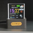 Digitale wekker met weerstation en doorzichtig display voor moderne huishoudens 2