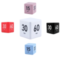 Digitaler Küchentimer, Würfelform, wiederaufladbarer Timer, 500 mAh, voreingestellte Zeiten, Countdown zum Kochen, Lernen, Arbeiten 12