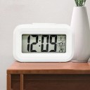 Digitaler Wecker 8,8 x 5,3 x 2,8 cm Uhrzeit Datum Temperatur Countdown Reduzierte Helligkeit Akustischer Alarm Einstellbarer Alarm Display mit Hintergrundbeleuchtung Batteriebetrieben 2