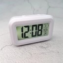 Digitaler Wecker 8,8 x 5,3 x 2,8 cm Uhrzeit Datum Temperatur Countdown Reduzierte Helligkeit Akustischer Alarm Einstellbarer Alarm Display mit Hintergrundbeleuchtung Batteriebetrieben 4