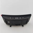 Digitaler Wecker mit LED-Anzeige 17,6 x 8,3 x 6 cm Schwarzes Gehäuse Stromversorgung über USB oder Batterie Temperatur Datum 3 Alarme Helligkeit 5