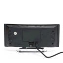 Digitaler Wecker mit LED-Anzeige 17,6 x 8,3 x 6 cm Schwarzes Gehäuse Stromversorgung über USB oder Batterie Temperatur Datum 3 Alarme Helligkeit 6