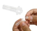 Digitális alkoholszonda a légző alkohol mérésére Háromszínű jelzés az eredményhez 5 szájcső Tápellátás 3x AAA Méretek 11,2 x 6 x 3 cm Fekete 5