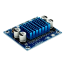 Digitális audioerősítő 2x30 W D osztályú modul magas felbontással DC 8–26V 3A Mini sztereó erősítő 53 x 45 x 14 mm DIY projektekhez 2