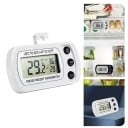 Digitális hőmérő hűtőszekrényhez és fagyasztóhoz, akasztóval és mágnessel, LCD kijelzővel, IPX3, MIN/MAX memória, -20 és 50 °C közötti hőmérséklet 4
