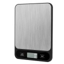 Digitális konyhai mérleg 10 kg-ig 18,7 × 14 cm g kg lb oz ml tej Plastikus Rozsdamentes acél 2× AAA 1