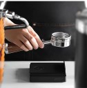 Digitális konyhai mérleg kávéhoz 0,3–2 kg 124 × 124 × 22 mm 325 g időzítővel újratölthető USB-C pontos barista mérleg eszpresszóhoz 10