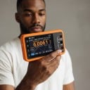 Digitalmultimeter 3in1 DM40B mit Oszilloskop und Signalgenerator, True RMS, 3,5 Zoll Touch-IPS-Display, orange, für Elektronik 3