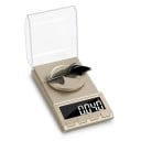 Digitálna váha na šperky do 100 g presnosť 0,001 g USB nabíjanie alebo 3× AAA Prepínanie jednotiek tl dwt gn ozt oz ct mg g Automatické 6