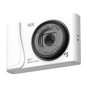 Digitální fotoaparát 4K s 16x zoomem 24 Mpx 2,4" displej stabilizace obrazu detekce obličeje a samospoušť na cesty i vlogy 5