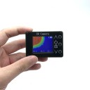 Digitální infračervená termokamera Měření teploty 32 x 24 pixelů Rozsah -40 až 300 °C LCD displej a USB připojení k PC a telefonu Černá 5
